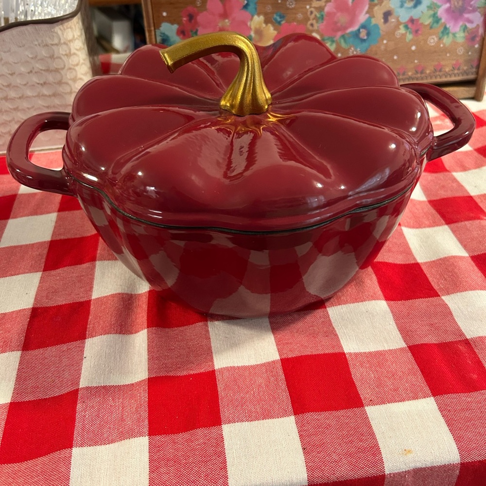Pioneer Woman Burgundy Pumpkin